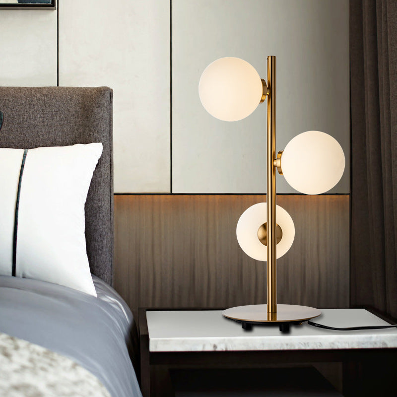 Table Lamp Bedroom Simple Modern Personality Creative Round Ball