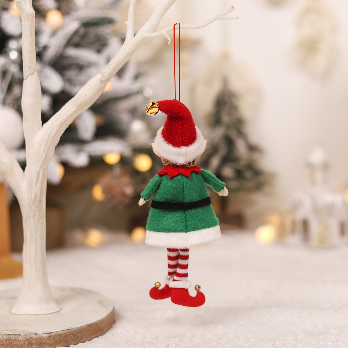 Home Fashion Christmas Elf Doll Pendant