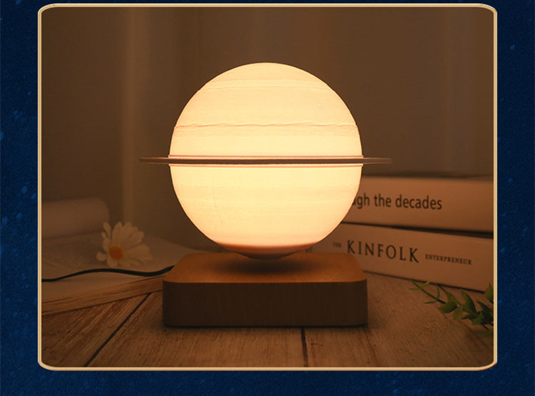 Lampe Maglev Saturn, ornement créatif artisanal