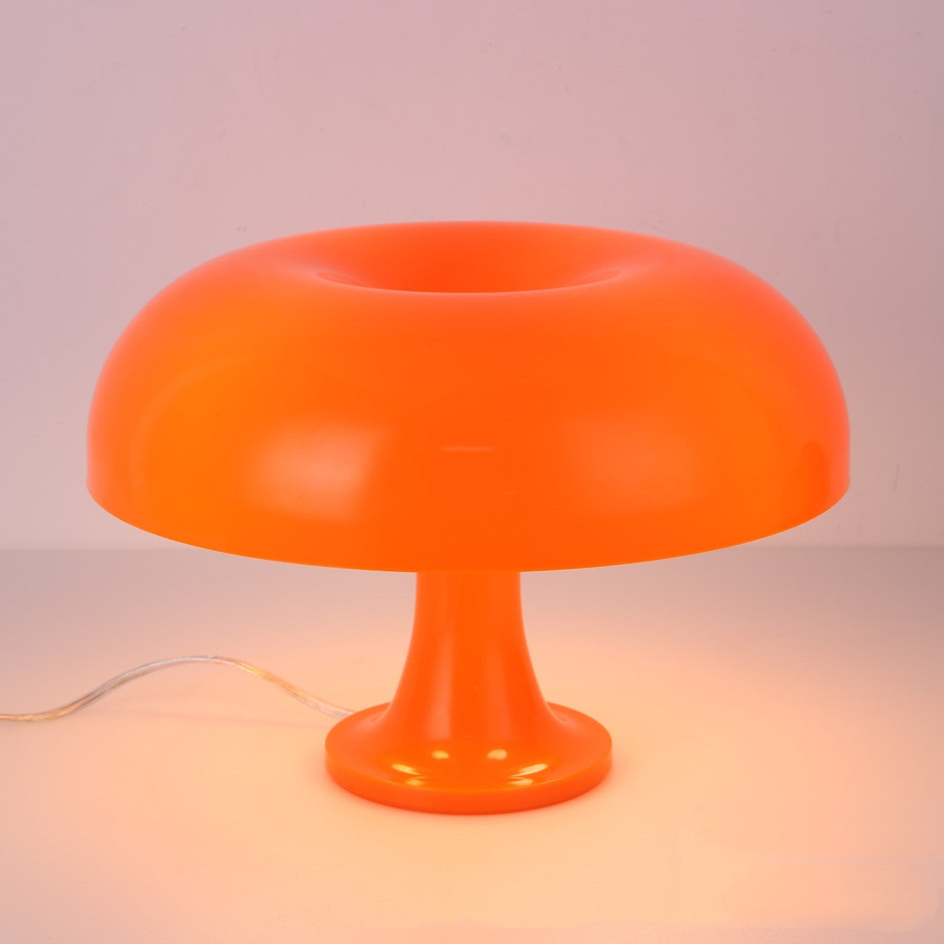 Lámpara decorativa de setas de lujo con luz retro nórdica