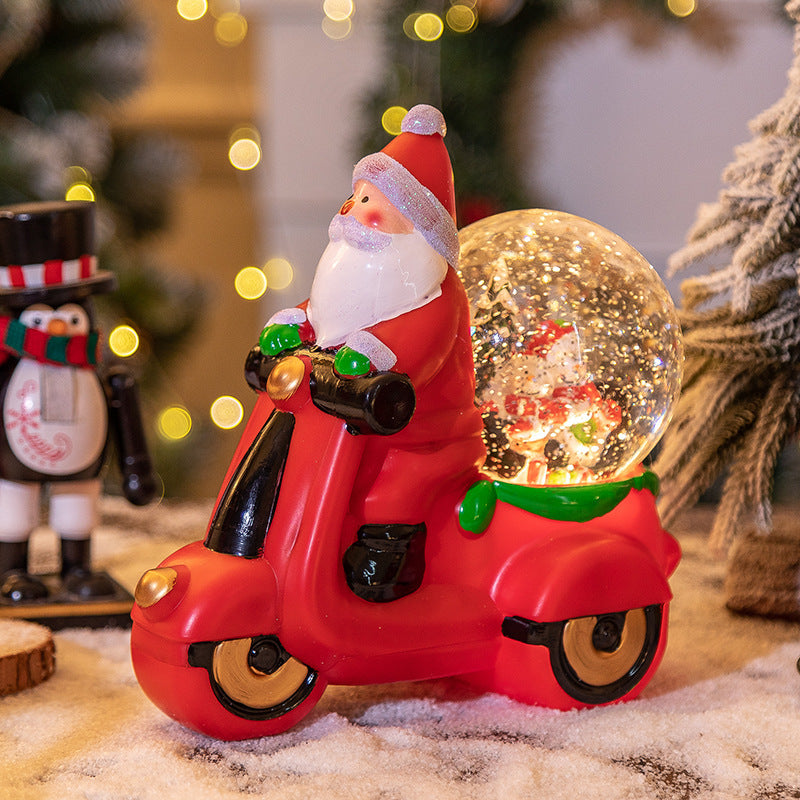 Décorations de Noël pour la maison Ornements de boîte à musique