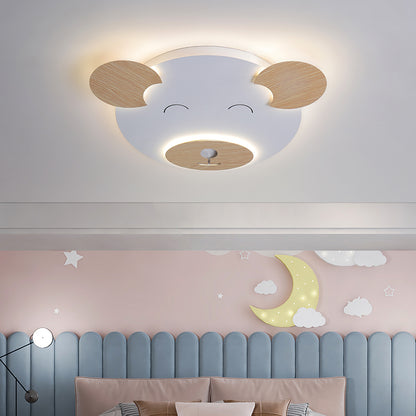 Creative Cartoon Bear Simple Modern Princess Room Lamp