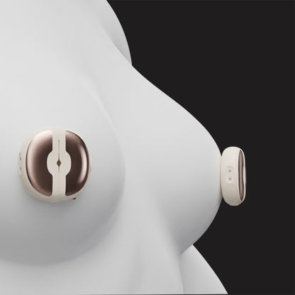 Whispering Vibration Breast Clip Going Out Wireless Remote Control Punishment Massager