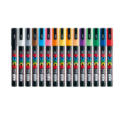 Ensemble de stylos graffitis en acrylique publicitaire