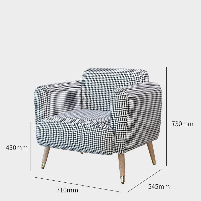 Estilo simple sobre sala de estar, sofá, silla, silla de lactancia, dormitorio