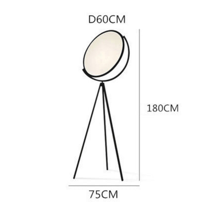 Lámpara de pie con trípode para decoración de dormitorio, sala de estar, sencilla, posmoderna, nórdica