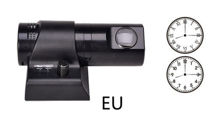 Projection LED, horloge télécommandée rotative à 180 degrés