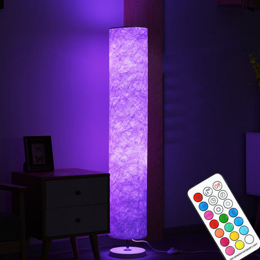 Luz plegable de dormitorio con control remoto colorido RGB inteligente