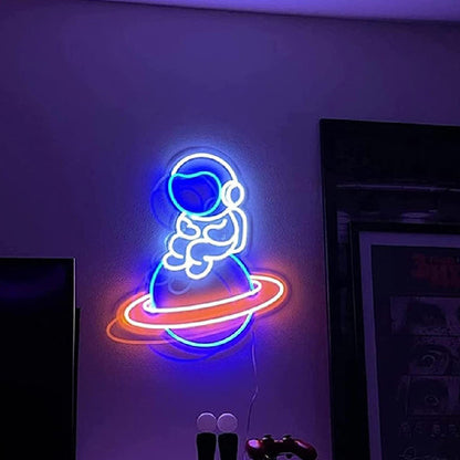 New Glowing Astronaut Neon Light