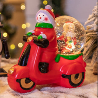 Décorations de Noël pour la maison Ornements de boîte à musique