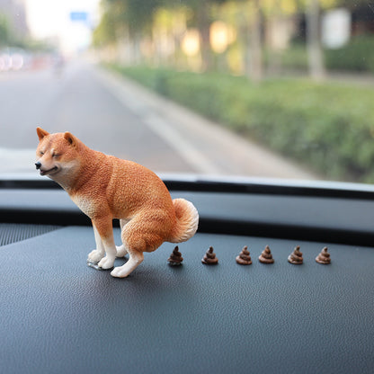 La creatividad de la decoración del coche de conveniencia.