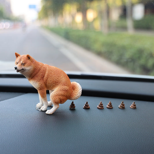 La creatividad de la decoración del coche de conveniencia.