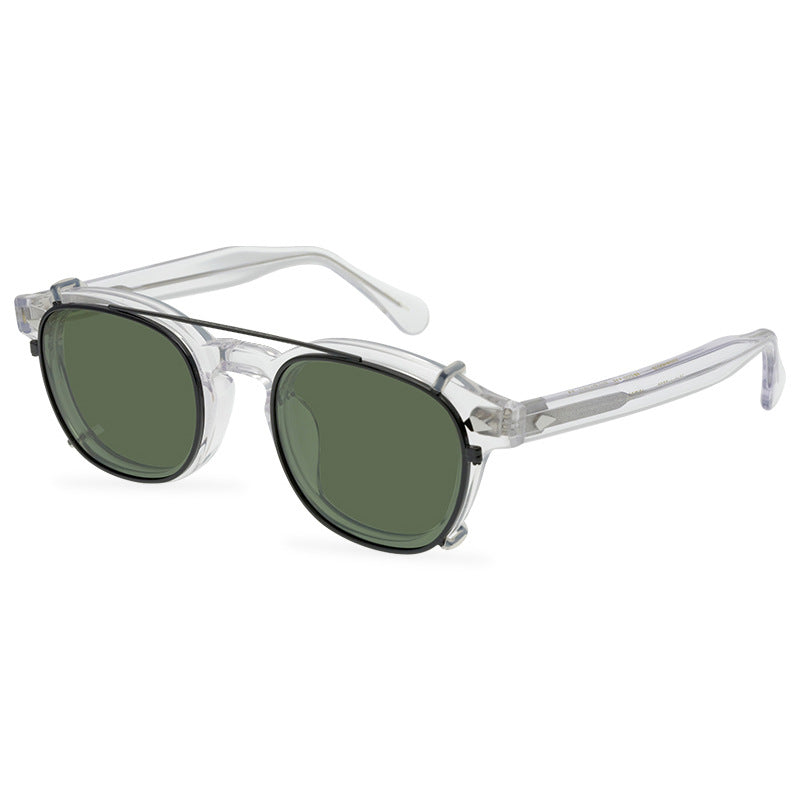 Classic American Vintage Clip Sunglasses