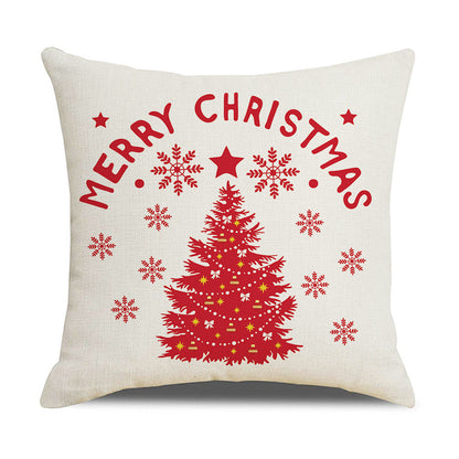 Home Christmas Series Sofa Cushion Seat Cover