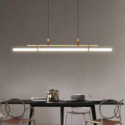 One Line Hanging Lamp For Restaurant Bar Counter