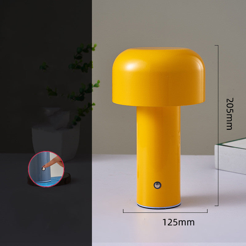 Métal champignon tactile créatif chambre barre Table décoration atmosphère charge USB veilleuse