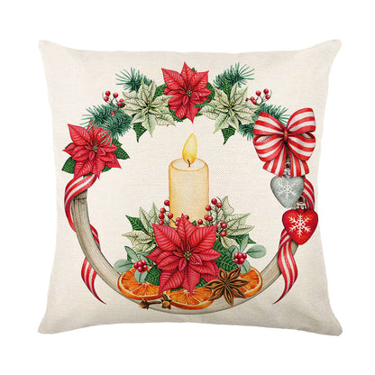 Christmas Combination Pillow Cover Home