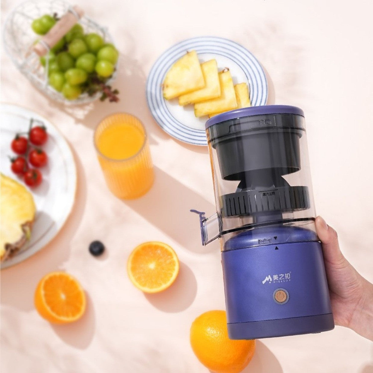 Portable USB Mini Electric Juicer Mixer Extractors Rechargeable Blender Fruit Fresh Juice Lemon Maker Cup Household Machine