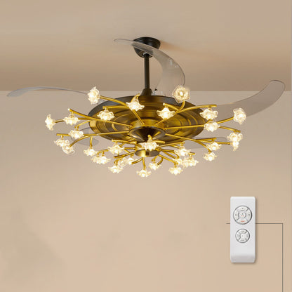 Invisible Fan Chandelier Suitable For Simple Living Room