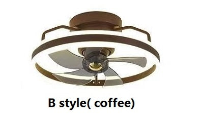 Simple Fashion Living Room Bedroom Dining Room Fan Lamp