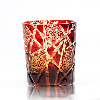 Hand Carved Crystal Glass Cup