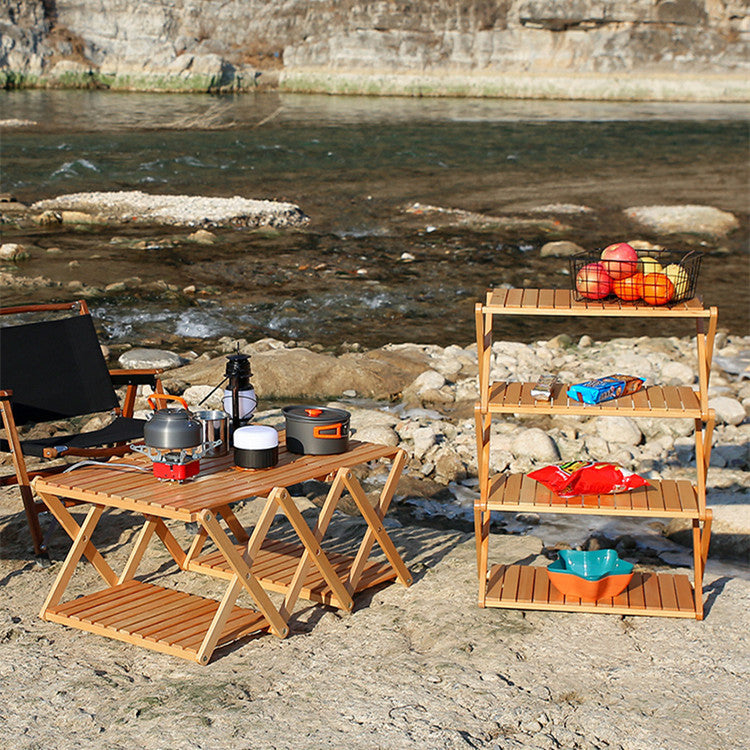 Table pliante pour équipement de camping en plein air