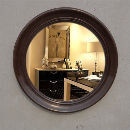 Chinese Modern Decorative Round Entrance Makeup Mirror