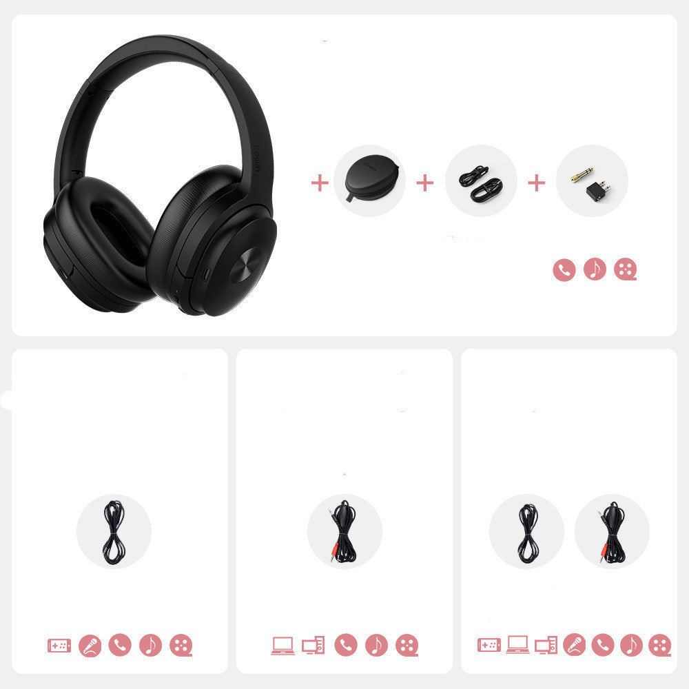 Noise-cancelling Bluetooth Headset Headset Sleep Learning Game