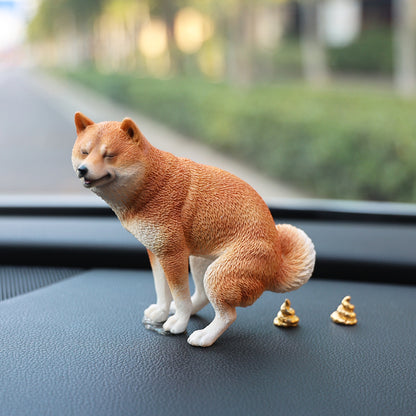 La creatividad de la decoración del coche de conveniencia.