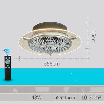 Lámparas modernas del ventilador eléctrico de la sala de estar y del dormitorio del hogar