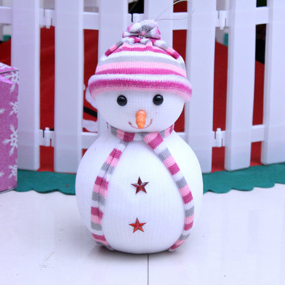 Christmas Decorations Little Doll Snowman