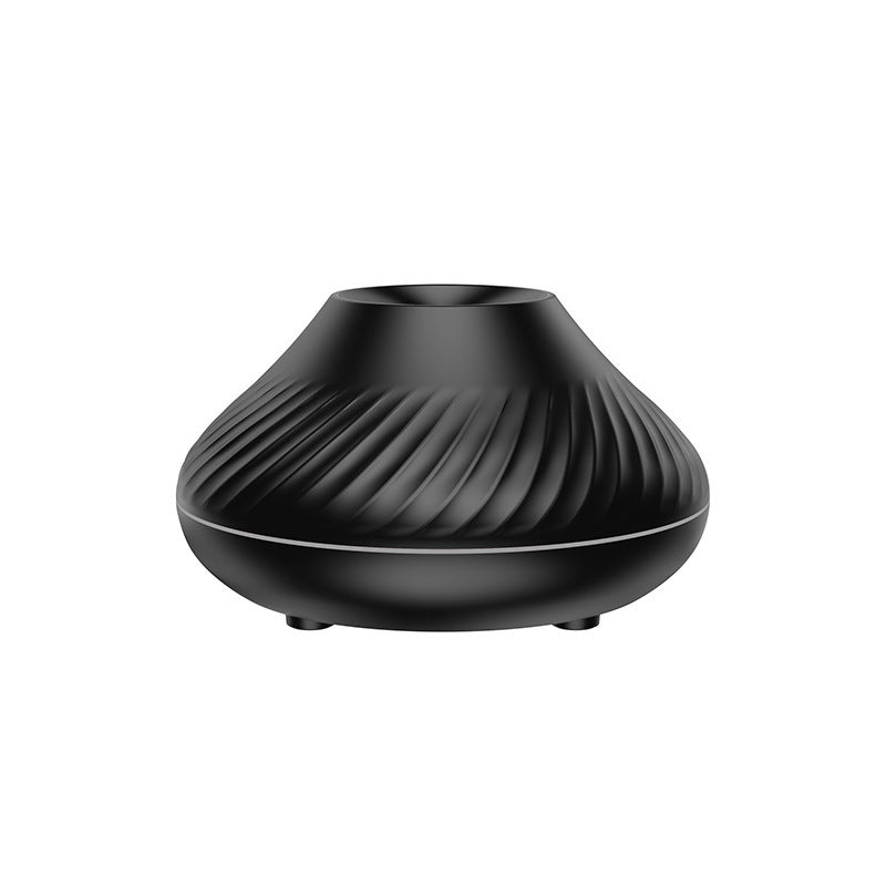 Nouveau diffuseur d'arôme de flamme volcanique lampe à huile essentielle 130 ml USB humidificateur d'air portable avec veilleuse de couleur brumisateur lumière LED