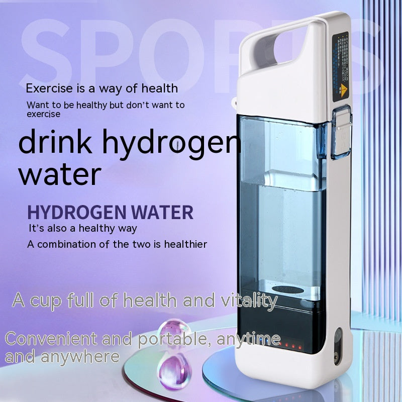 Plain Cup Electrolysis Of Water Portable Hydrogen And Oxygen Separation Hydrogen Water Cup