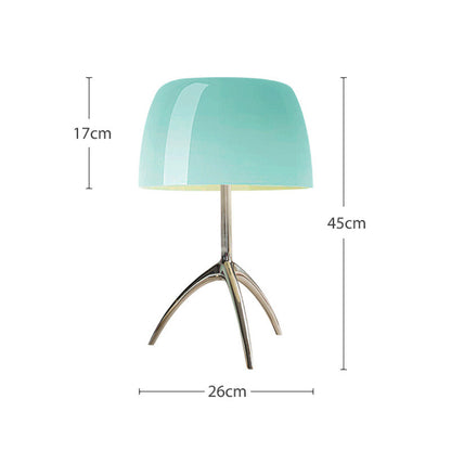 Lampe de table en cuivre, maison ancienne du milieu, lampes design rétro