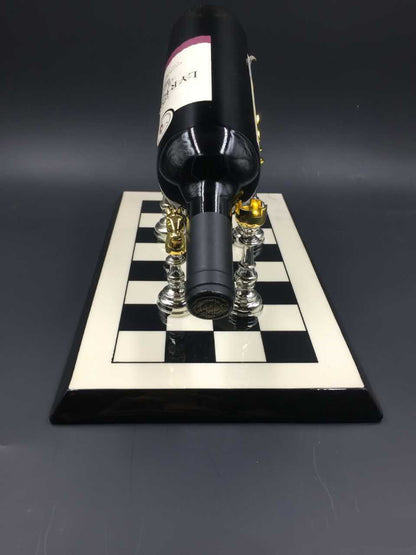 Classical Model Room Chessboard Wine Rack