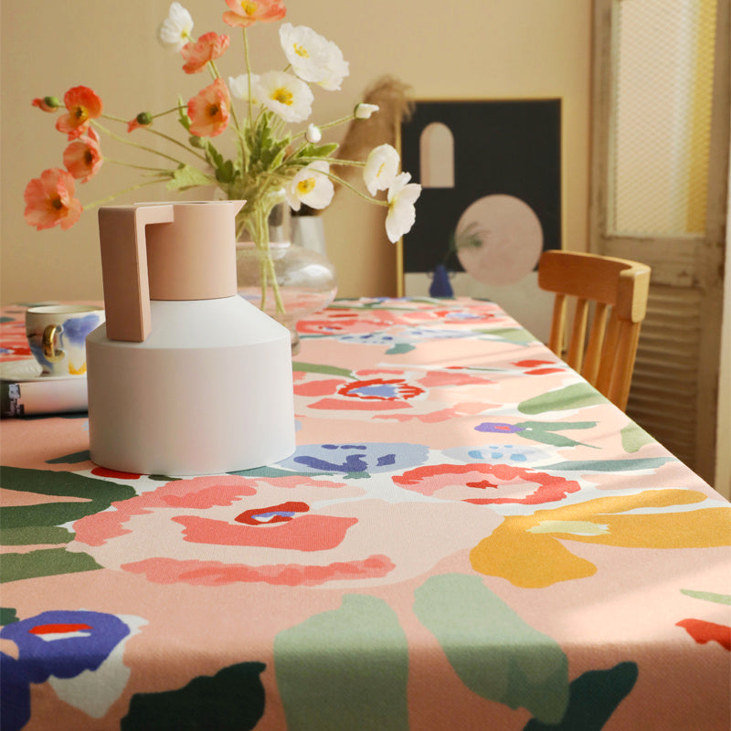 Digital printed table cloth