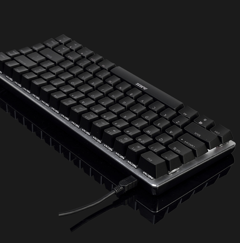 Teclado mecánico negro AK33rgb, teclado para juegos, ordenador portátil de escritorio, tecla completa, sin prisas por comer pollo, teclado de artefacto