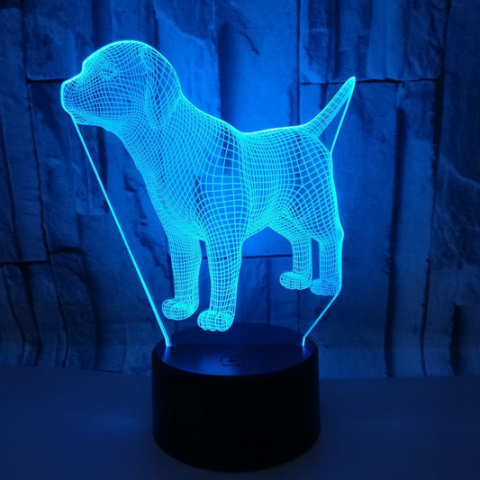 Lámpara De Estado De Ánimo Iluminación Para Dormir Perro Usb