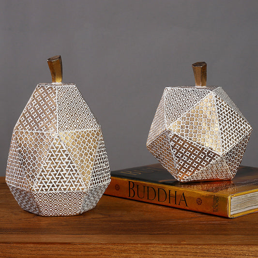 Geometric pineapple home crafts