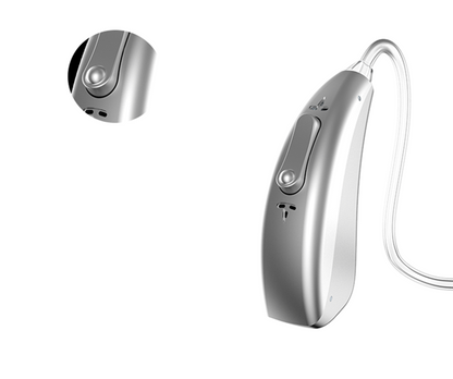 Wireless invisible hearing aid