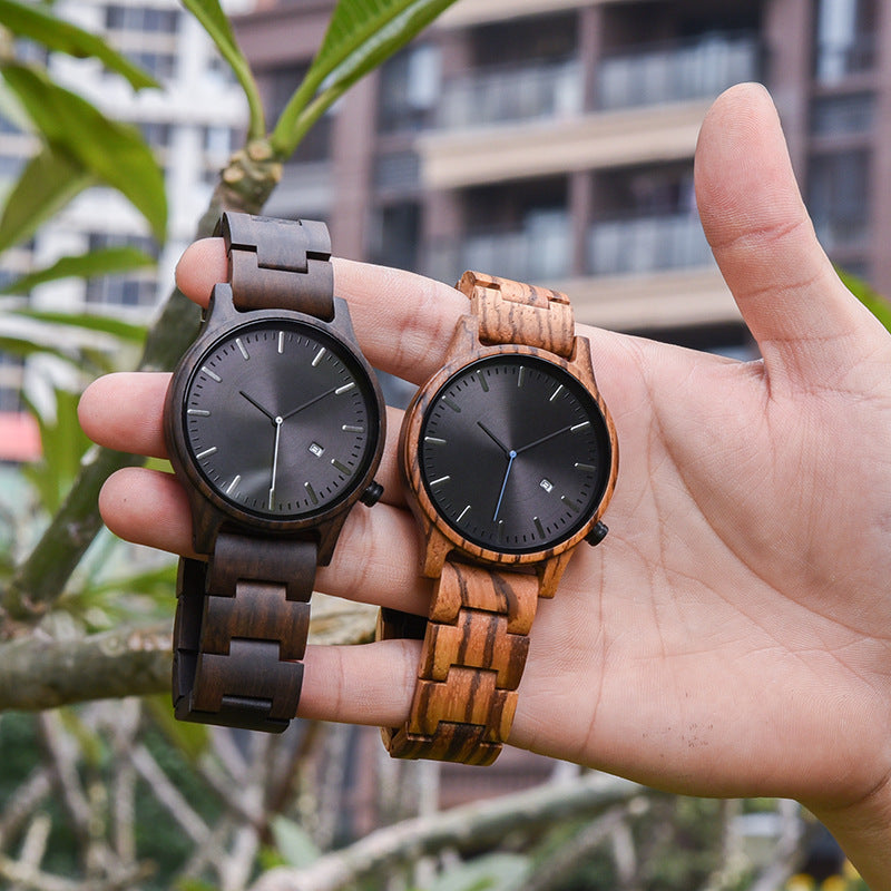 DODO DEER wooden calendar watch