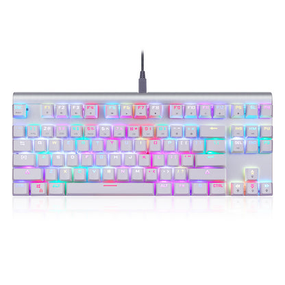 Teclado completo 87 con luz personalizada a todo color