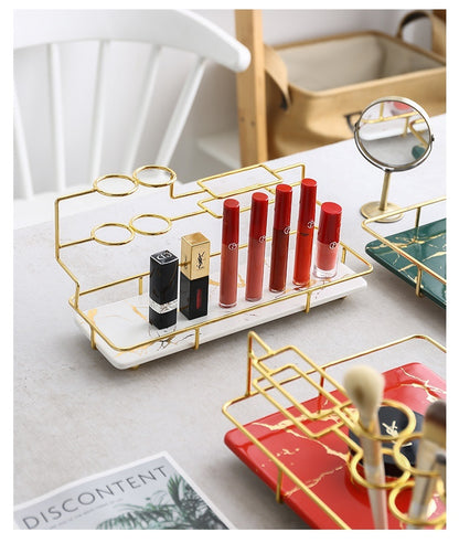 Storage box for cosmetics washing table