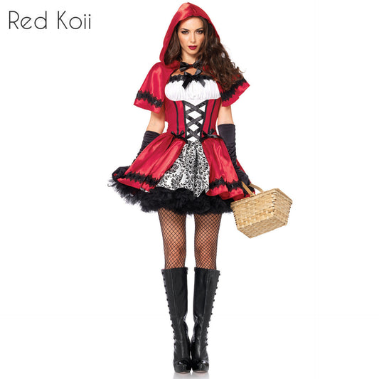 Disfraz de Halloween Caperucita Roja Traje de Cosplay