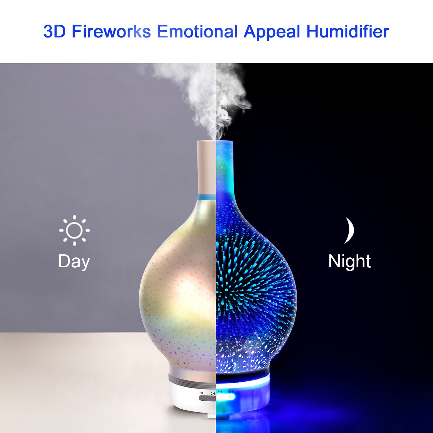 Home office air cold fog night light humidifier