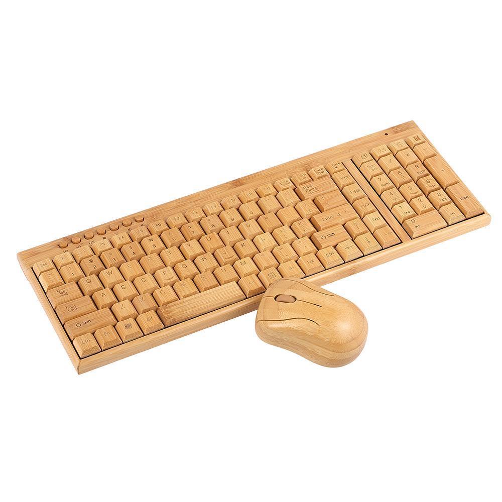 CLAVIER ET SOURIS EN BAMBOU