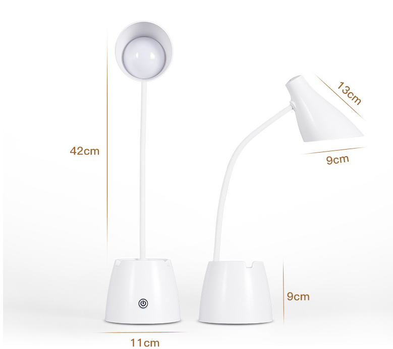 led folding eye protection table lamp