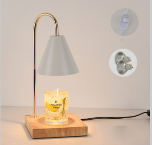 Lampe à cire fondante d'aromathérapie, bougie chandelier à huile essentielle