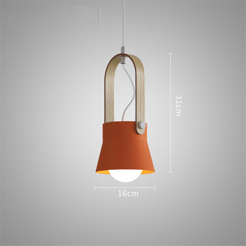 Nordic Loft LED Iron Pendant Lights Restaurant Room Bedroom