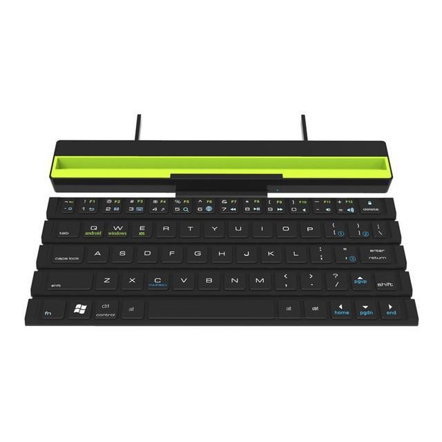 Flexible Roll Folding Bluetooth Keyboard